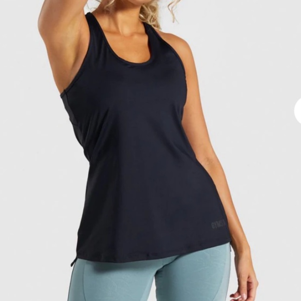 Gymshark Black tank top